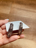 Silvertone Hoop Earrings