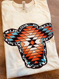 Aztec Cow T-Shirt
