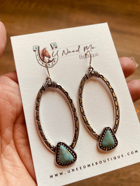 Viola Turquoise Earrings