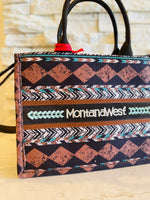 Boho Print Tote/Crossbody Bag - Montana West