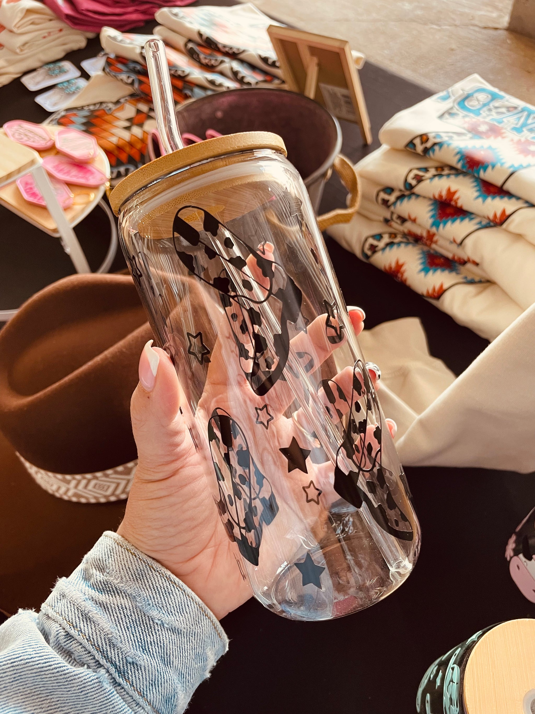 20oz Glass Cups – U Need Me Boutique LLC