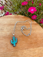 Cactus Necklace