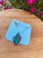 Cactus Necklace