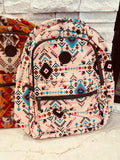 Aztec Print Backpack - Montana West