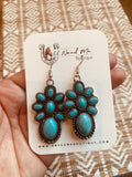 Turquoise Big Stone Earrings