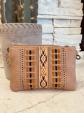 Aztec Embossed Clutch/Crossbody - Montana West